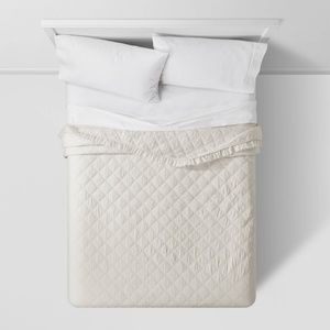 Target Threshold Vintage Washed Ruffle Quilt